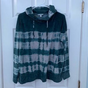 American Eagle Fleece Tie-Dye Hoodie